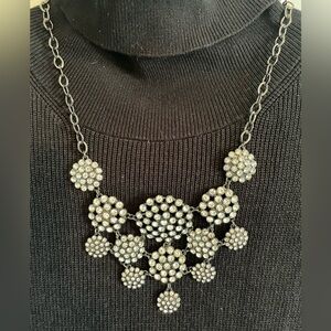 Boston Proper Rhinestone Dangle Necklace